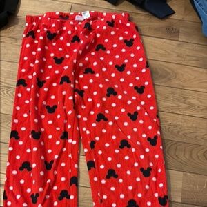Disney Kids Red Pajama Pants